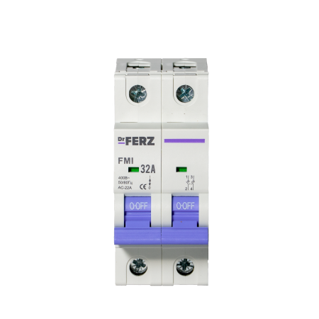 FMI-2P  32A Модульный выключатель нагрузки